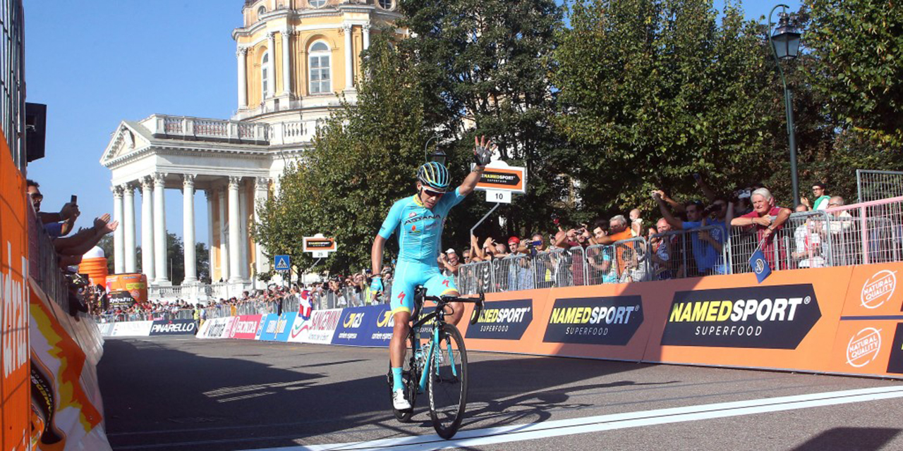 Il corridore colombiano Miguel Angel Lopez (Astana Pro Team) ha vinto la 97a edizione della Milano-Torino NamedSport