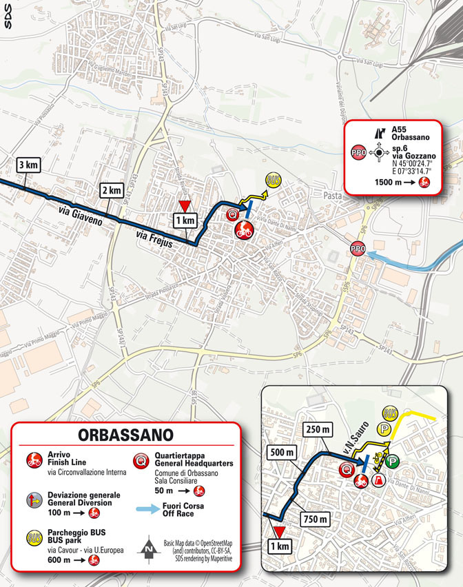 Arrivo/Finish Milano-Torino 2023