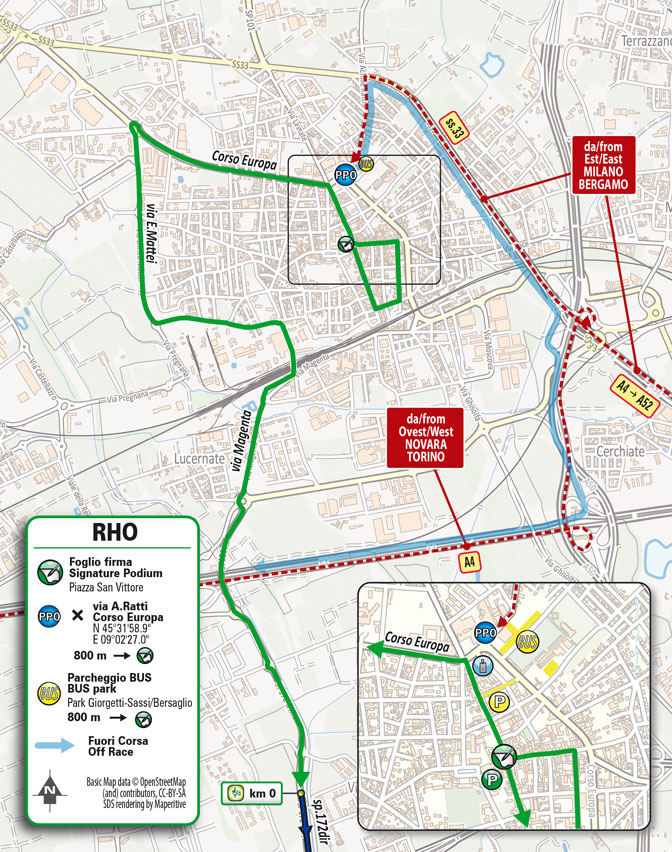 Partenza/Start Milano-Torino 2024